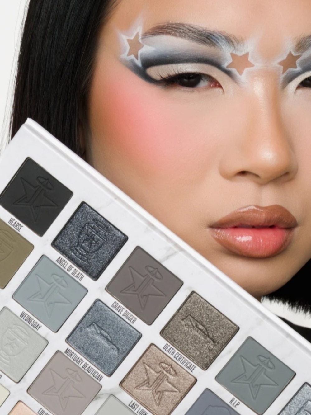 Jeffree Star Cremated Eyeshadow Palette - White Marble Packaging - Picture 15 of 16